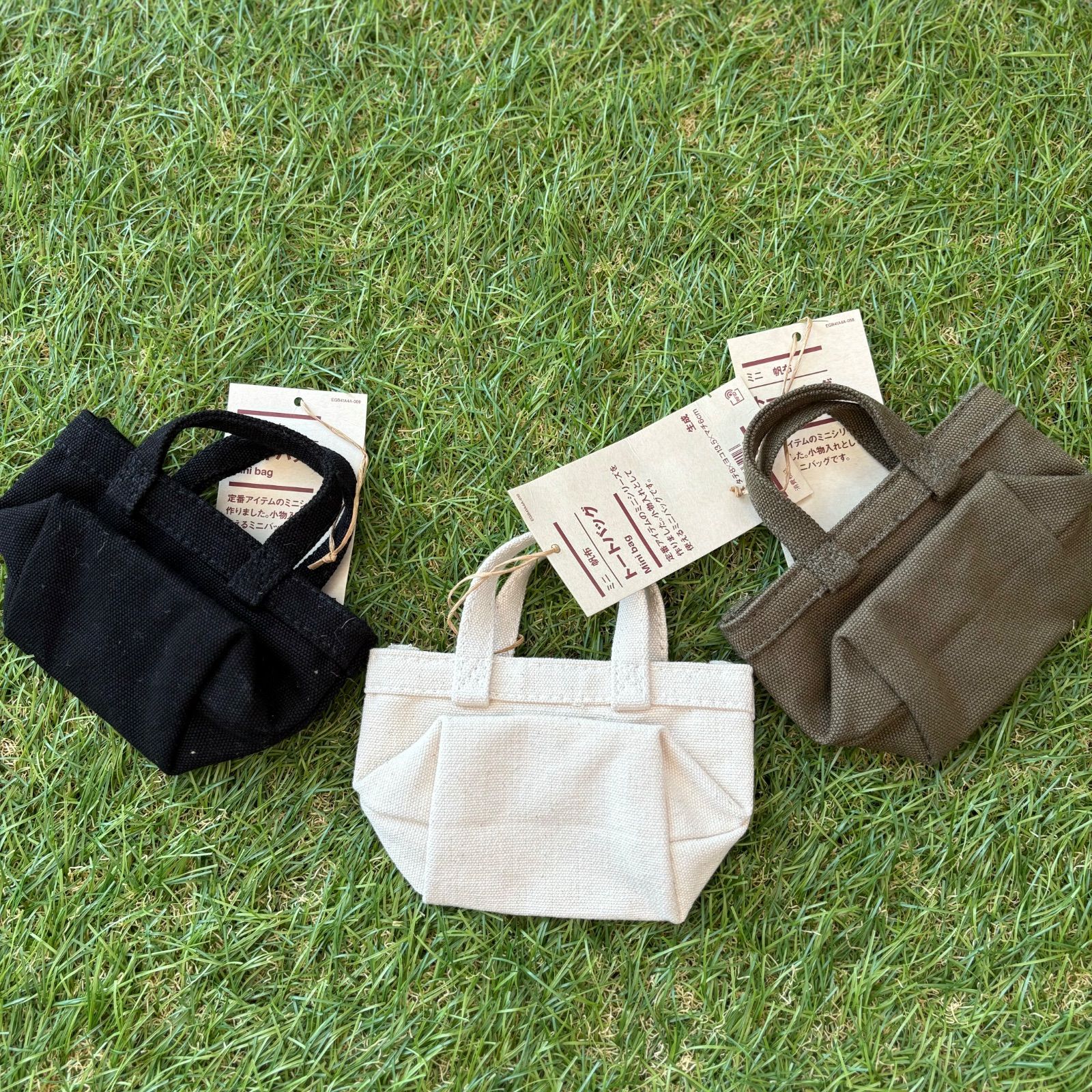 【美品】信三郎帆布　トートバッグ　ナチュラルカラー　グリーン シンプルな帆布トートバッグ《カーキ》ミニサイズ トートバッグ