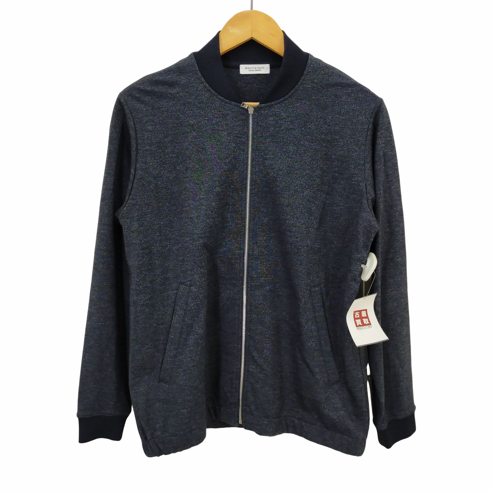 ビューティーアンドユースユナイテッドアローズ BEAUTY u0026 YOUTH UNITED ARROWS カルゼ ジップ ブルゾン メンズ  S