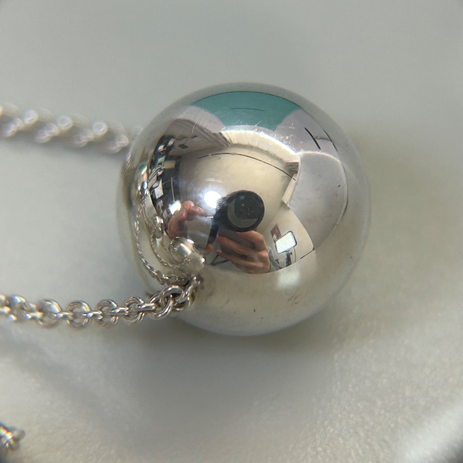 ティファニー　ボールトリプルドロップチェーン　グラジュエイテッド　ピアス　片耳 ティファニー ボールトリプルドロップチェーン グラジュエ