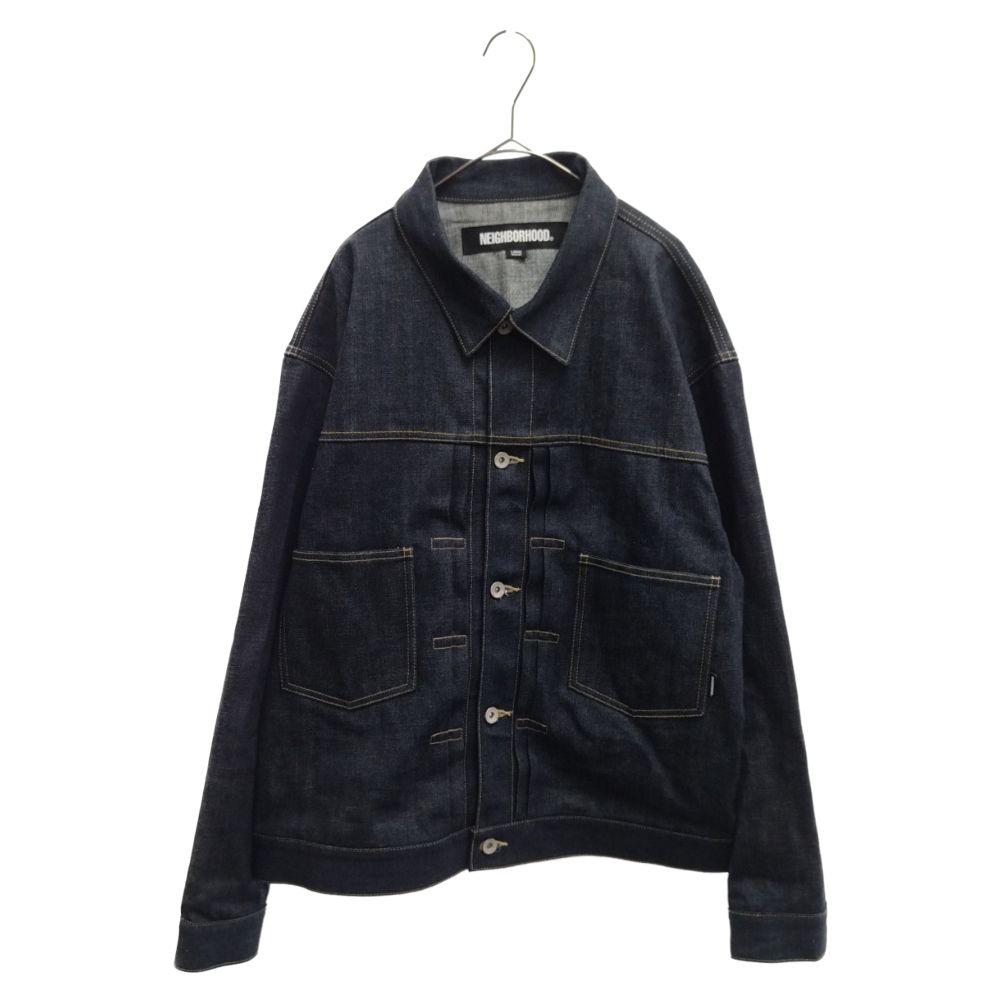 NEIGHBORHOOD (ネイバーフッド) 22AW DENIM TYPE-2 JK デニムジャケット 222XBNH-JKM01 ネイビー -  メルカリ