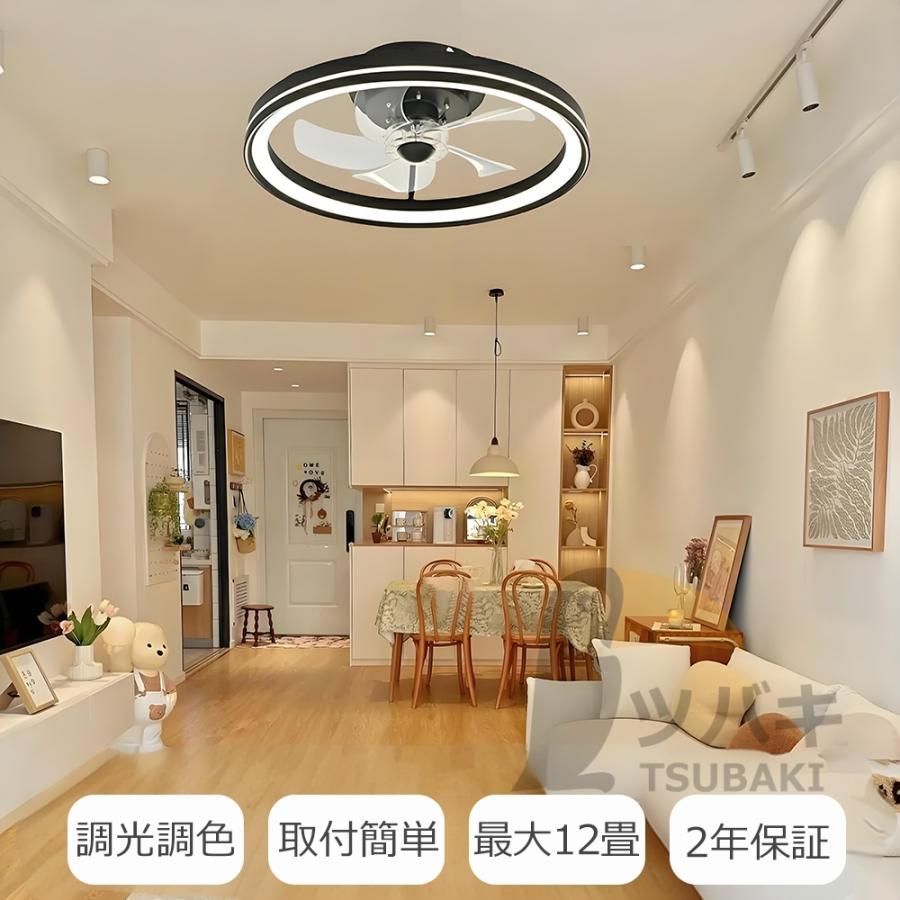 シーリングファンライト 音楽 調光調色 ファン付き照明 首振り 畳 畳 畳
