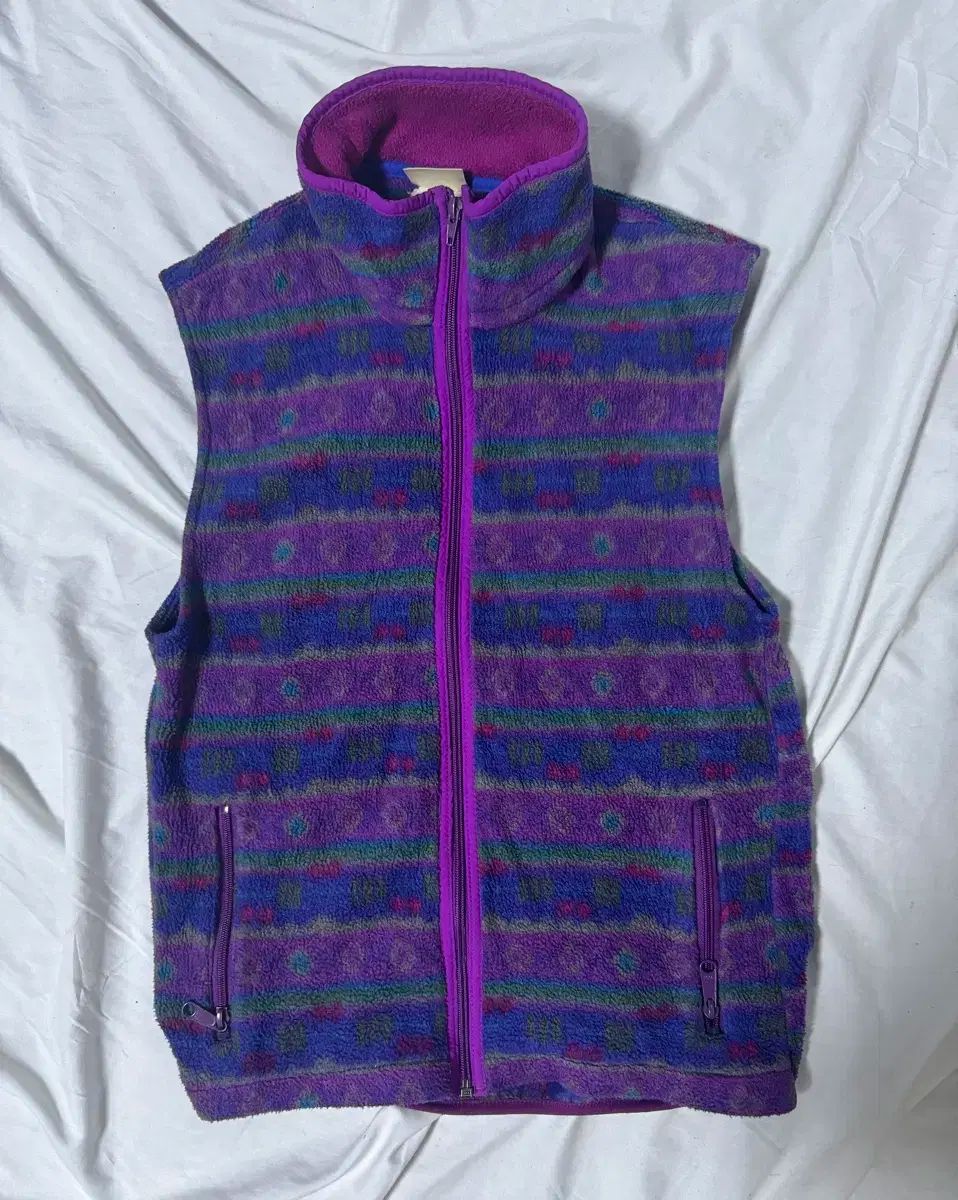 L.L.Bean エスニック パータン フリース ベスト