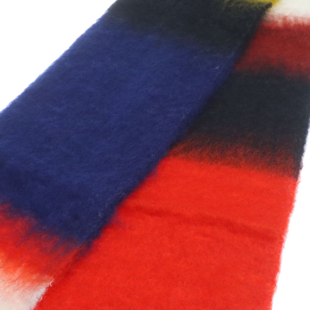 LOEWE (ロエベ) アナグラム ストライプモヘアブレンドマフラー