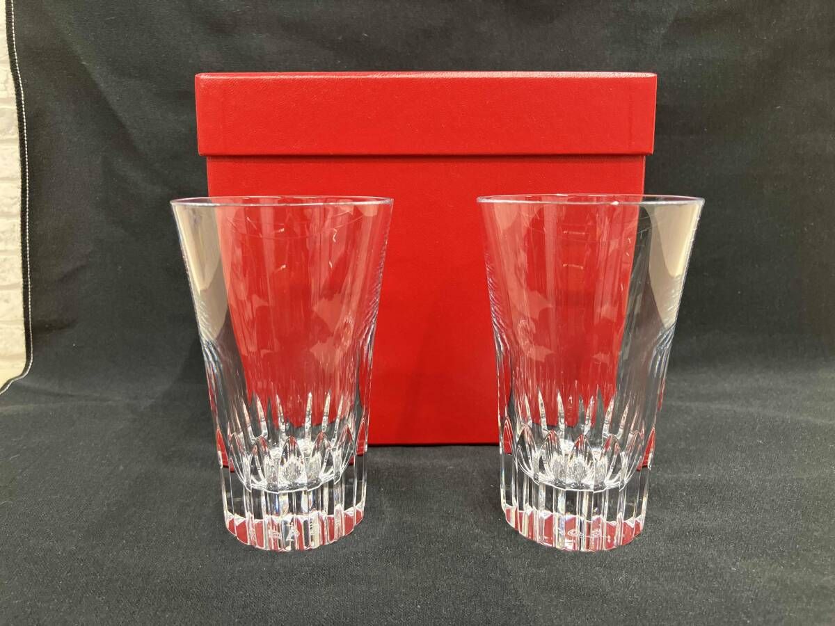 箱あり baccarat バカラ ペアグラス ハイボールグラス 2客セット