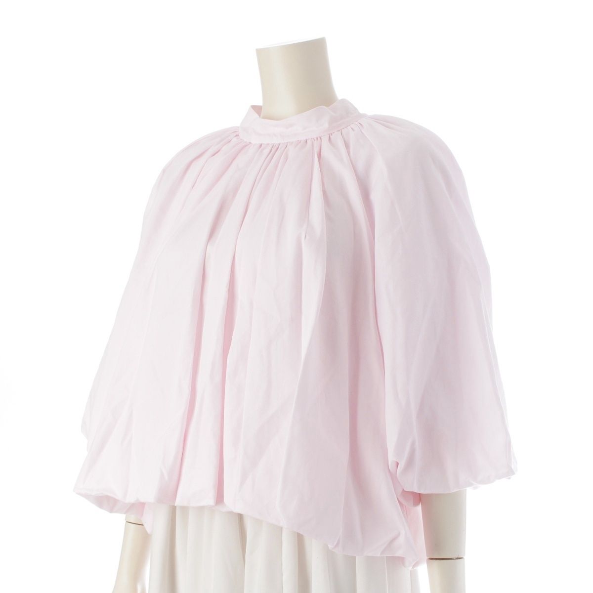 シモーネロシャ SIMONE ROCHA コットン パフスリーブ プルオーバー タイ ブラウス トップス ピンク UK 6