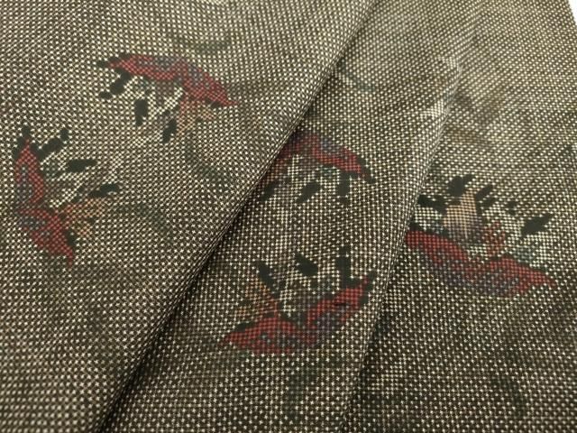 平和屋着物○本場大島紬 7マルキ 草花文 正絹 逸品 DAAU5238ps - メルカリ