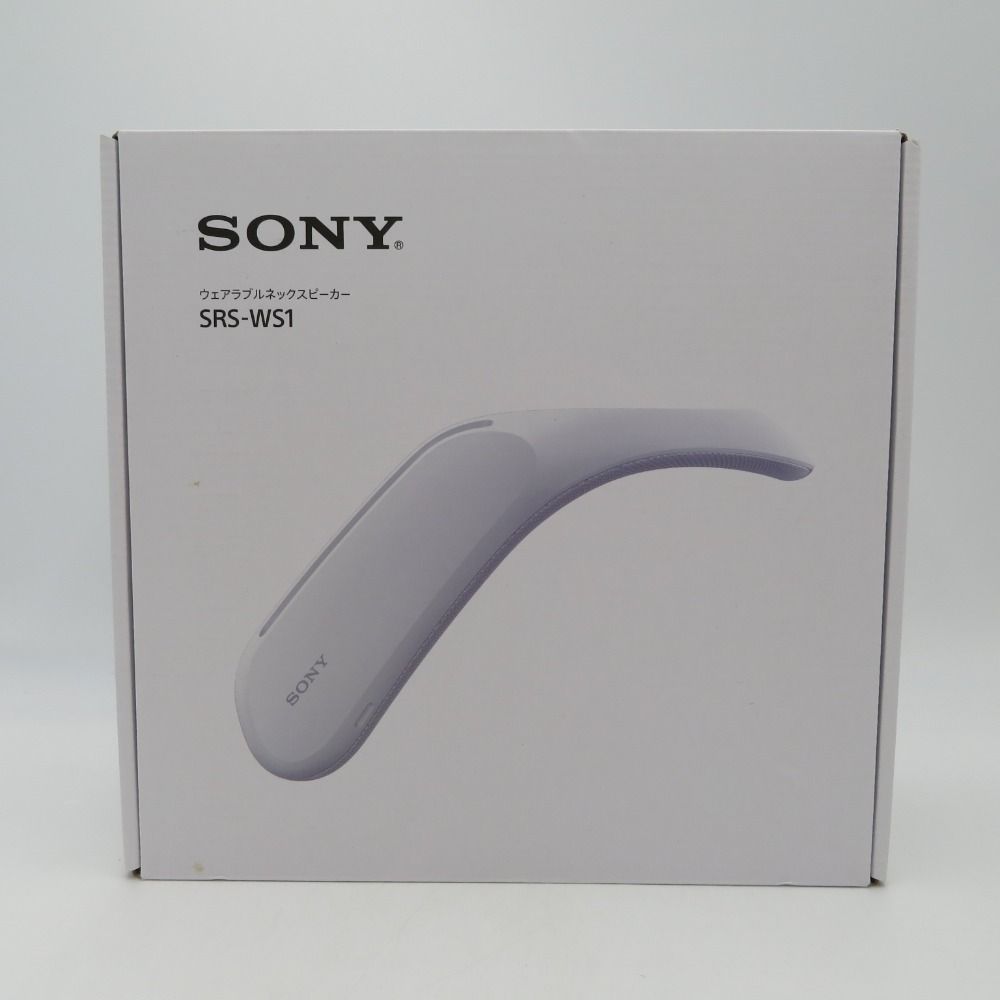 sony ソニー ウェアラブルネックスピーカー SRS-WS1 美品 - ココロード