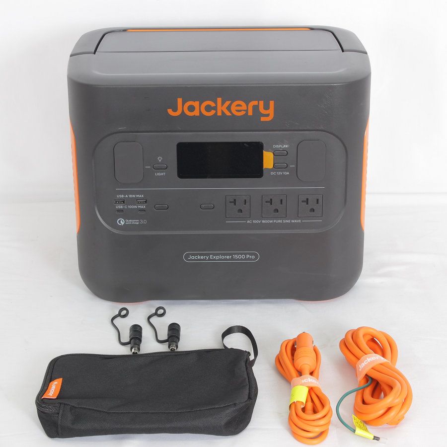 Jackery ポータブル電源 1500 Pro JE-1500B 超大容量 1512Wh 蓄電池
