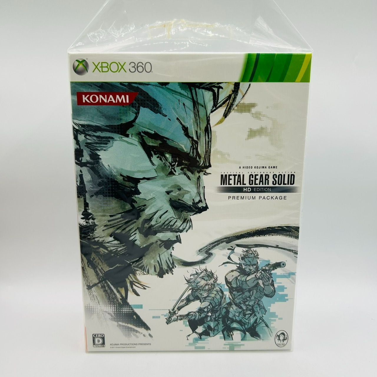 【未使用】 XBOX 360 メタルギアソリッド HD EDTION PREMIUM PACKAGE / コナミ KONAMI METAL GEAR SOLID レトロゲーム
