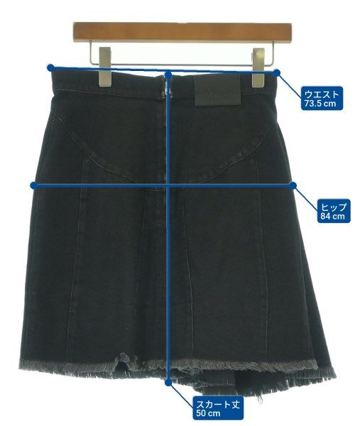 MCQUEEN ひざ丈スカート