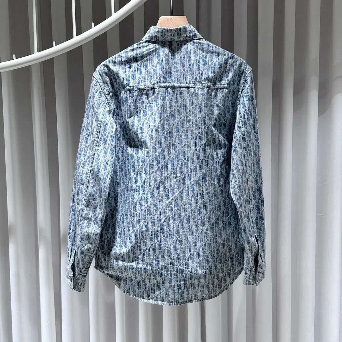 Dior　ジャケット　オブリーク 38 ／ DIOR(ディオール) オブリーク カスリ デニム シャツ ジャケット