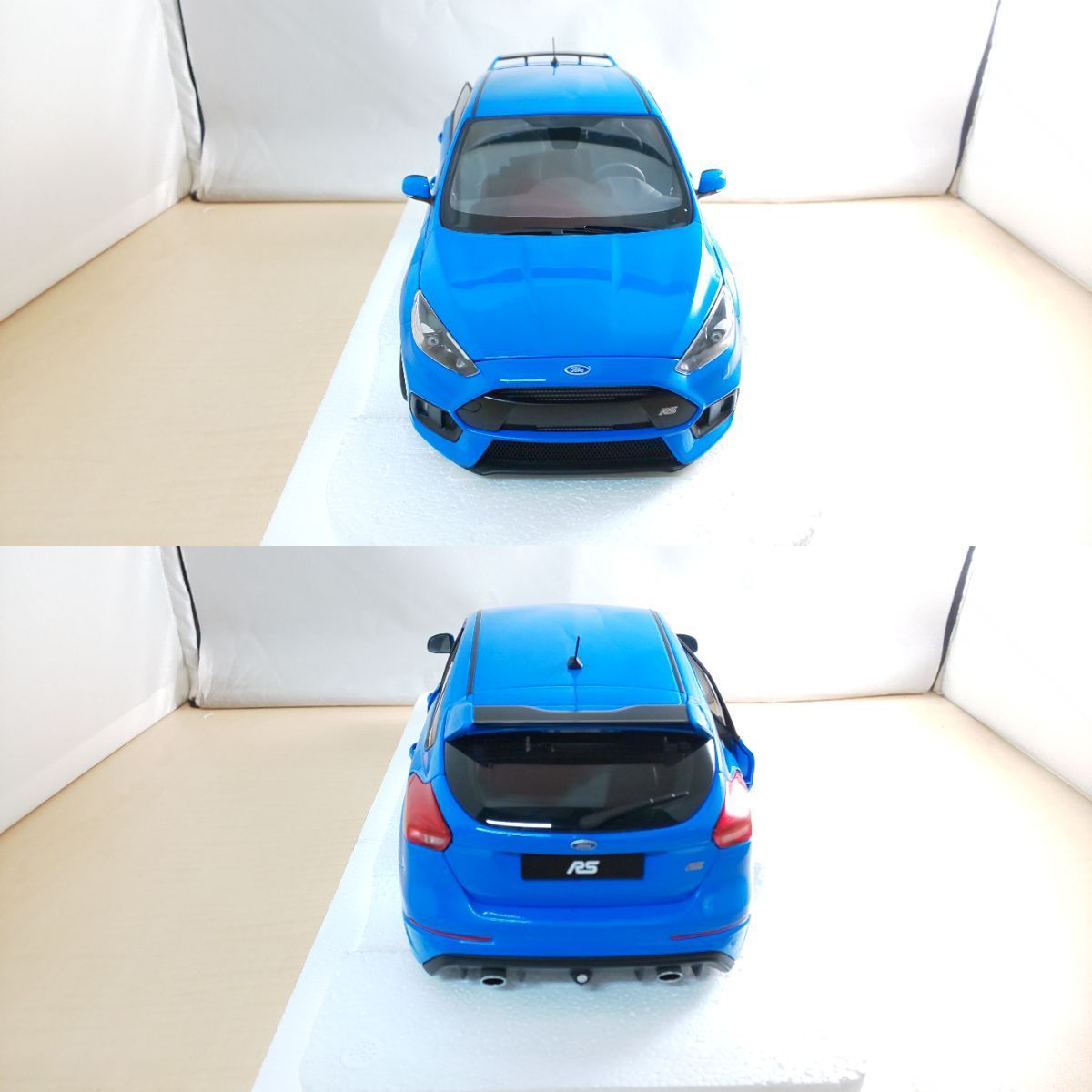 AUTOart 1/18 フォード フォーカス RS ブルー 完成品 - メルカリ