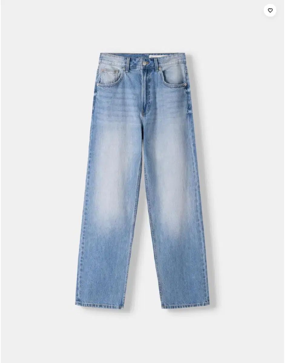 【雷市場（ポンジャン）商品韓国直送】 Bershka 90s straight fit デニム パンツ 30
