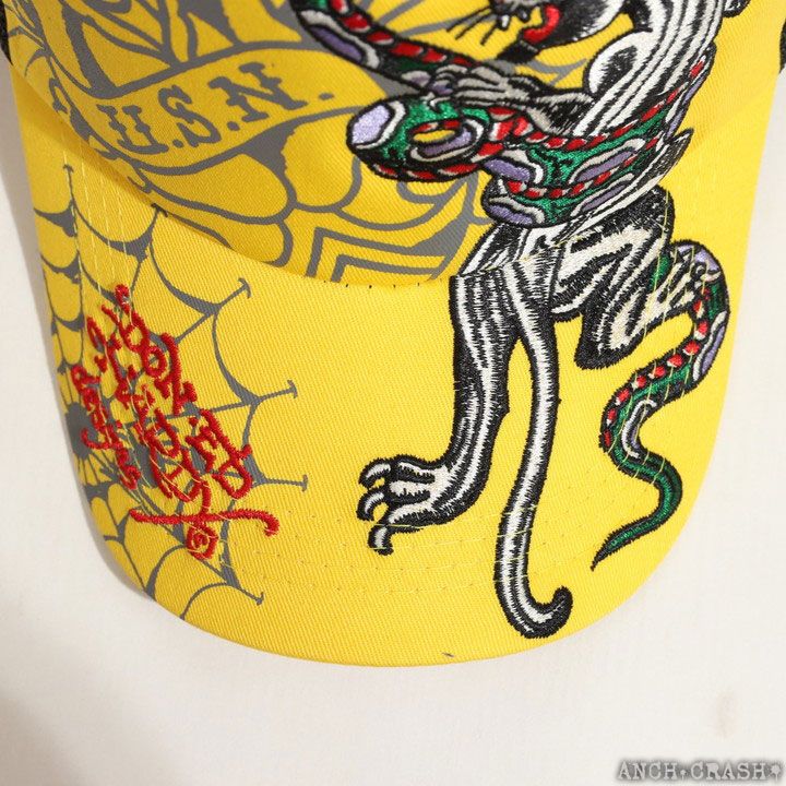 Ed Hardy エドハーディー ツイルメッシュCAP EDH-2416 刺繍 プリント