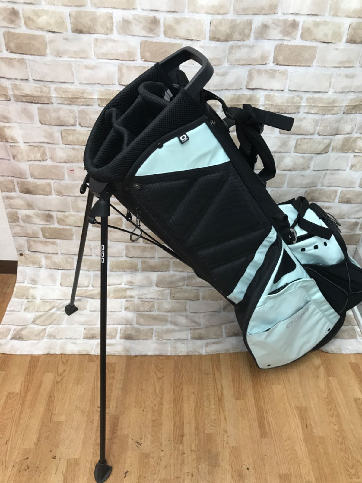 【即納】キャディバッグ美品 | 中古 | オジオ OGIO BG OG STN AL XIX 5 AQUA 20 JV [キャディバッグ]