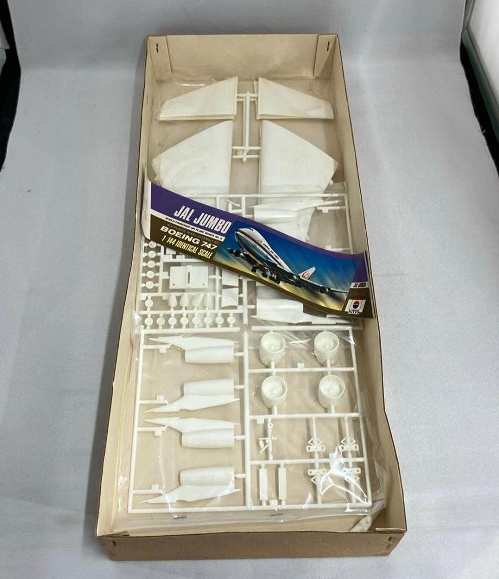NITTO World passenger airplane シリーズNo.6 1/144 ボーイング 747