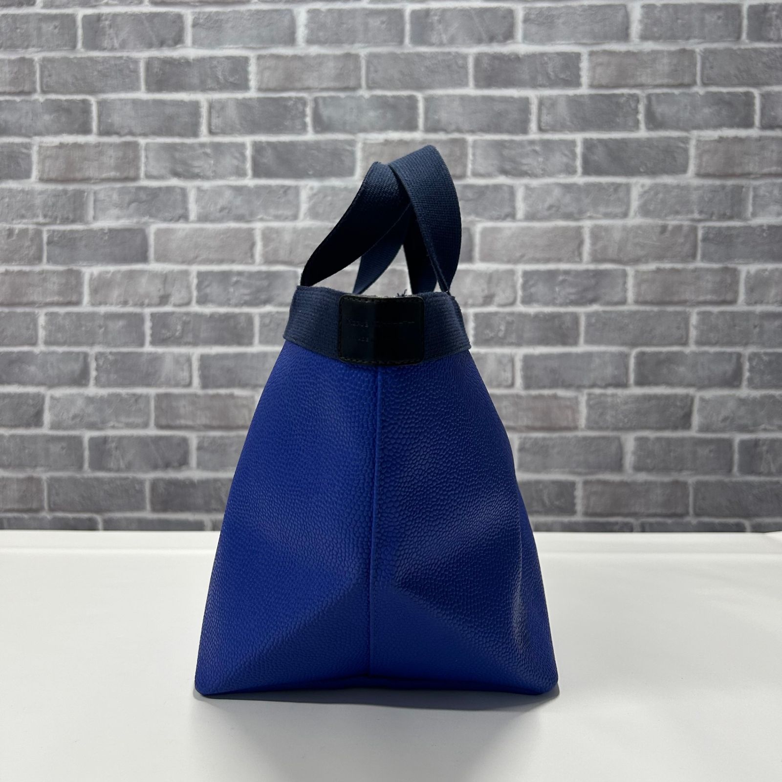 ☆レア☆ Herve Chapelier リュクストート スクエア ネイビー Herve Chapelier（エルベシャプリエ） ハンドバッグ トート