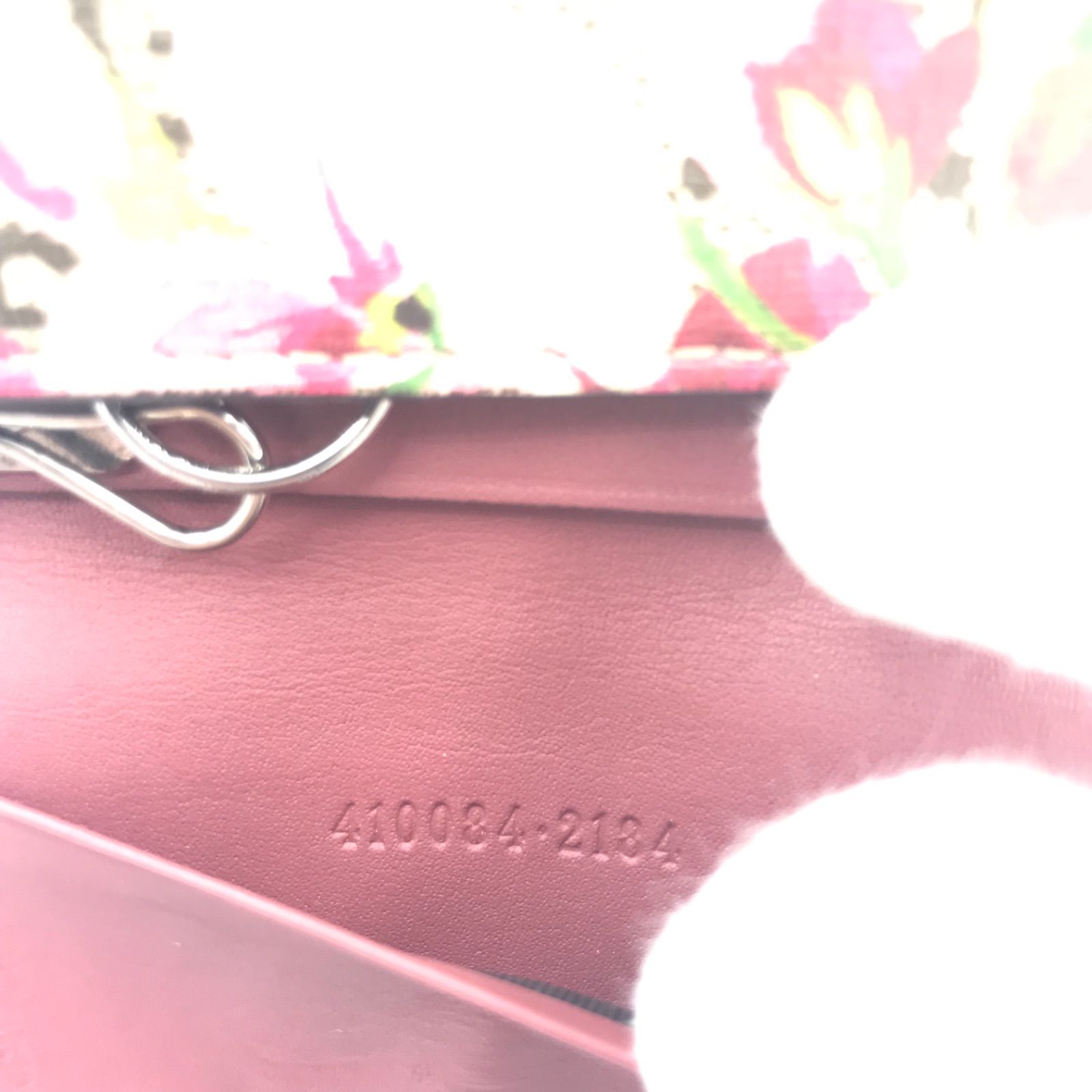 正規品 美品 グッチキーケース グッチブルームス グッチ花 グッチ