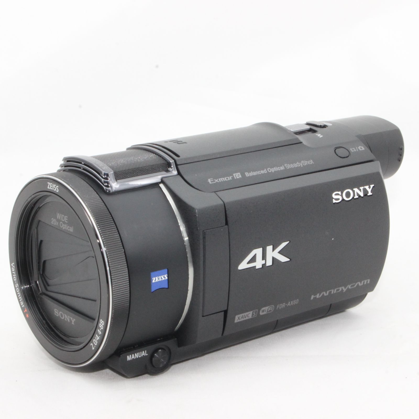 SONY ビデオカメラ FDR-AX40 4K ブラック