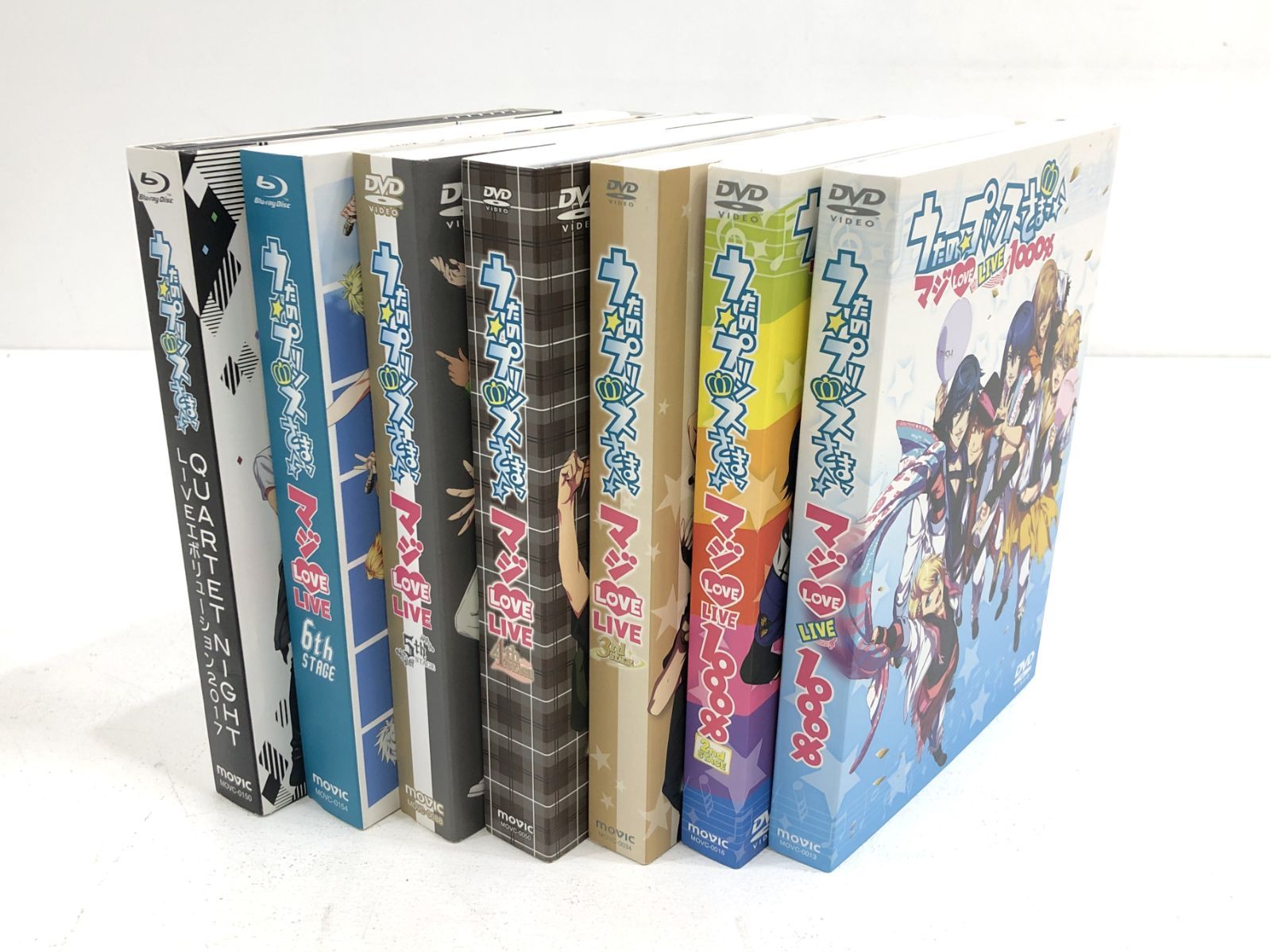 【同梱可】ムービック うたの☆プリンスさまっ♪ QUARTET NIGHT LIVE エボリューション2017 ライブDVD ※ジャンク品 ☆1円スタート☆ BDうたの☆プリンスさまっ♪「QUARTET NIGHT LIVE FUTURE 2018」: CD