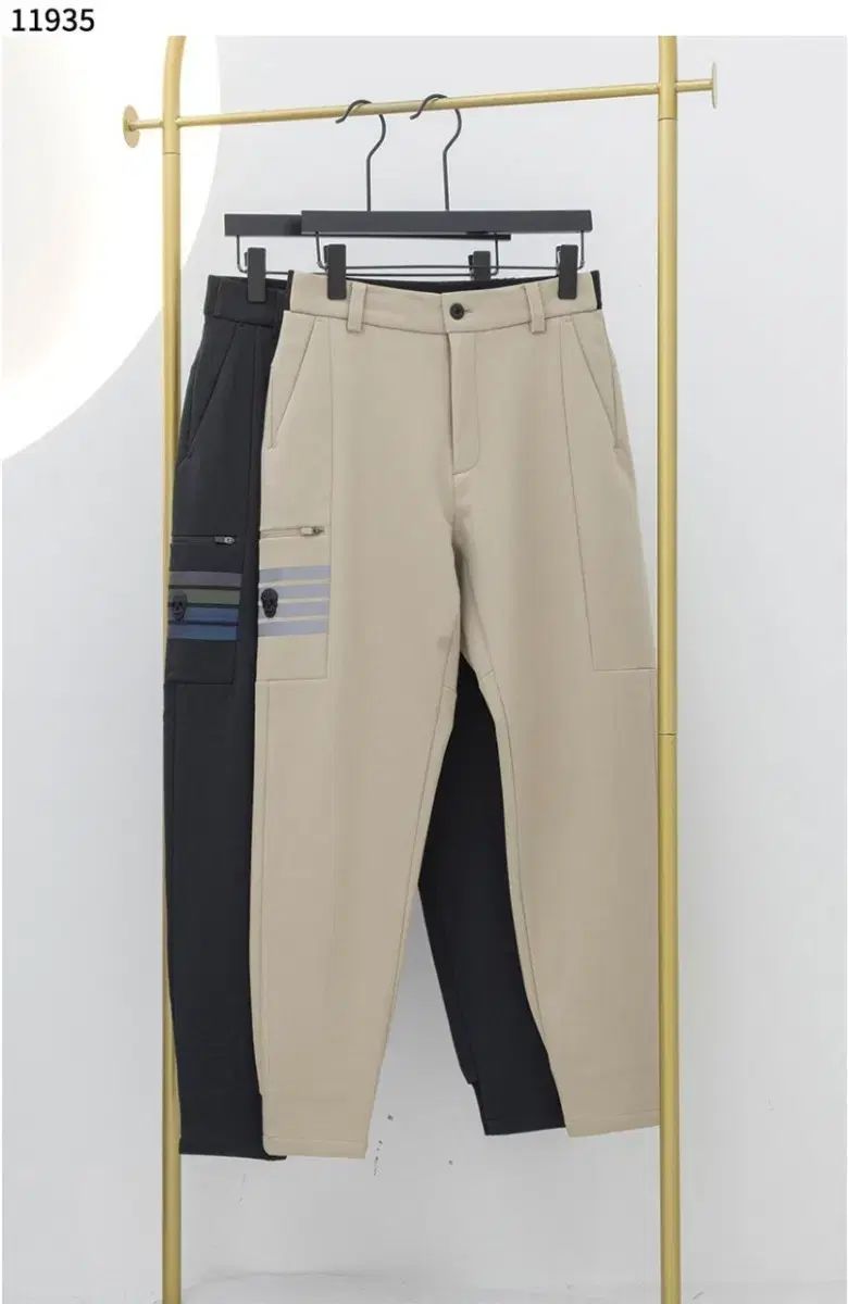 メンズゴルフウェア AMAZINGCRE アメージングクリー エアロフィット スリット ハーフ ジョガー パンツ