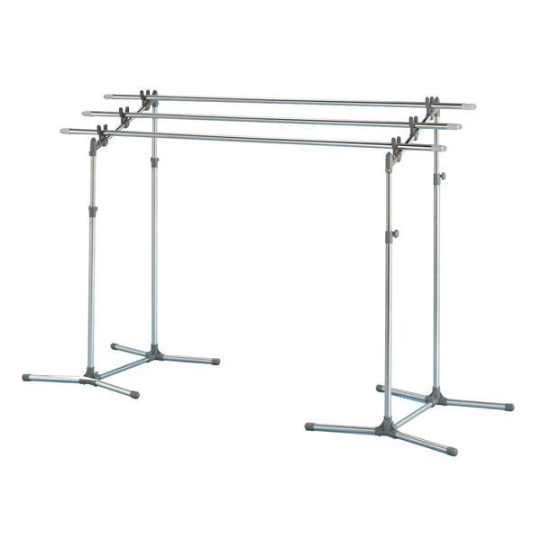 人気の新作入荷！ 屋外物干しスタンド 洗濯物干し台 スタンド単品 軽量 高さ118～150cm