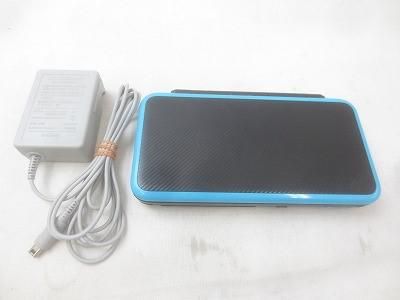 ゲーム ニンテンドー3DS 本体 JAN-001 ブラック×ターコイズ 動作品 充電器付き