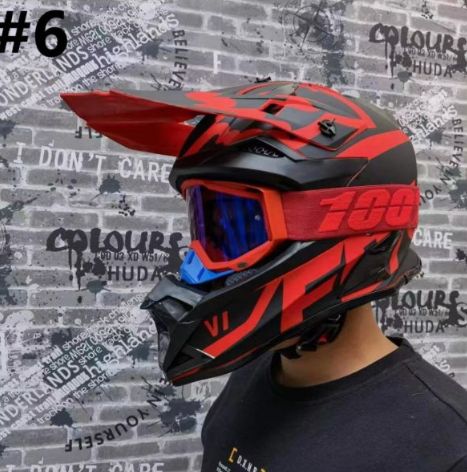 新品オフロード ATV フルフェイスオートバイヘルメットオフロード