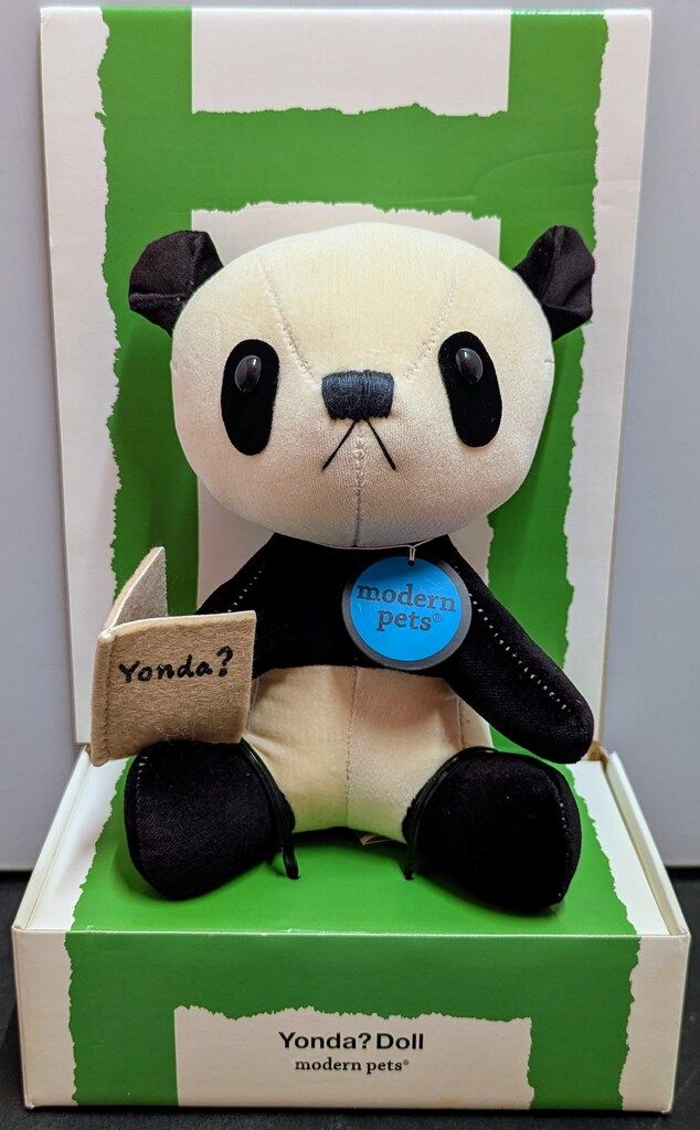 新潮文庫ヨンダパンダ激レアビンテージテディベア 新潮文庫