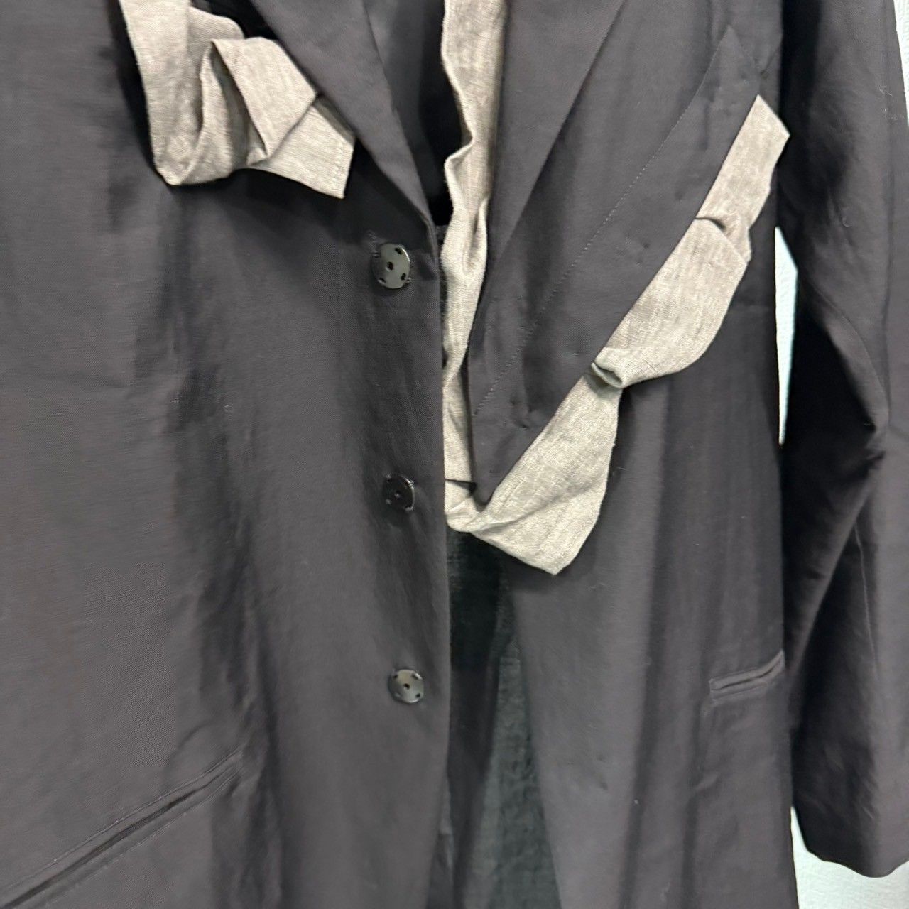 YOHJI YAMAMOTO 24SS Semi W Long Jacket | HUES 福岡セレクト