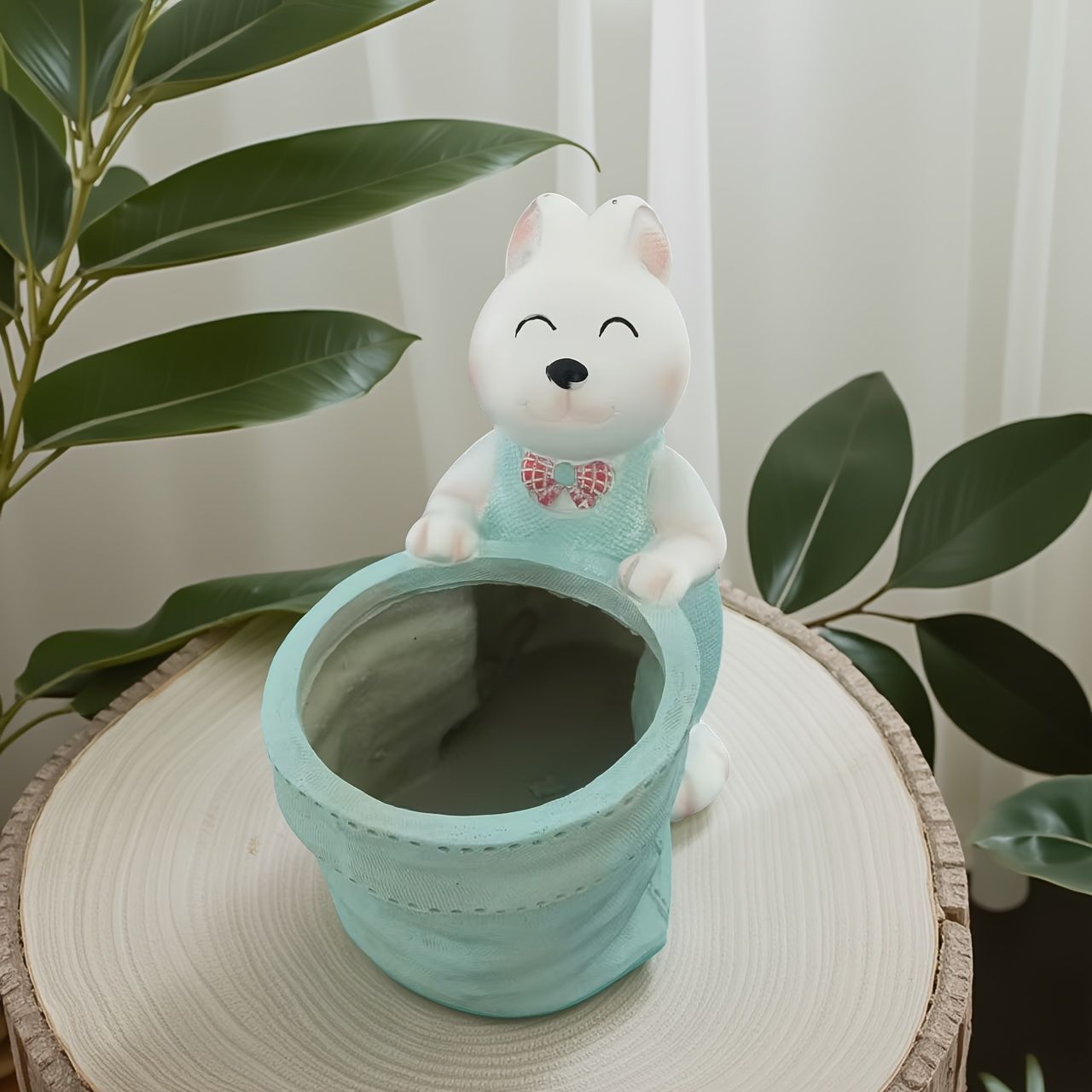 袋を持っているウサギ うさぎ