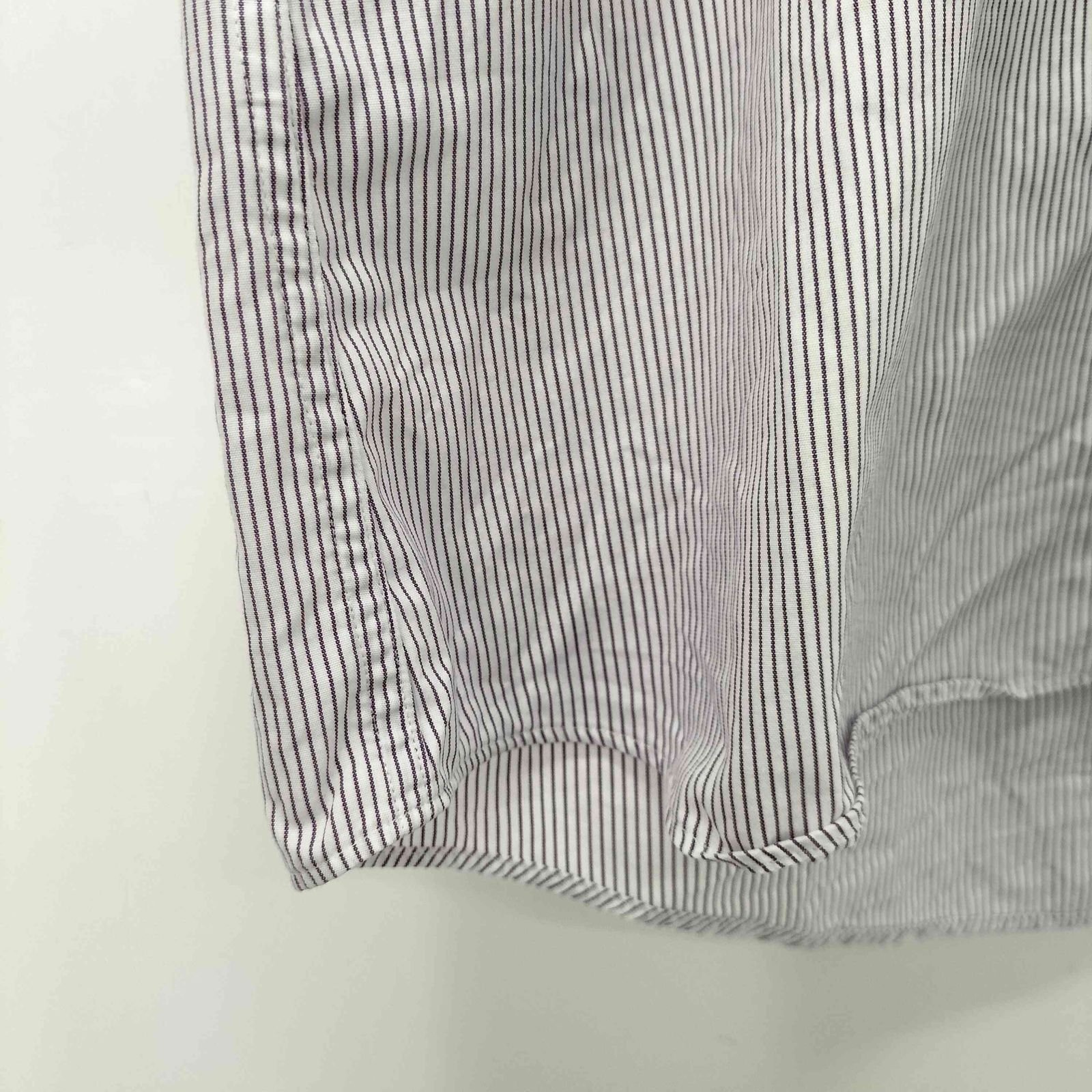 【ほぼ未使用】BURBERRY BLACK LABEL　クレリック シャツ　L BURBERRY バーバリー ブラックレーベル クレリックシャツ