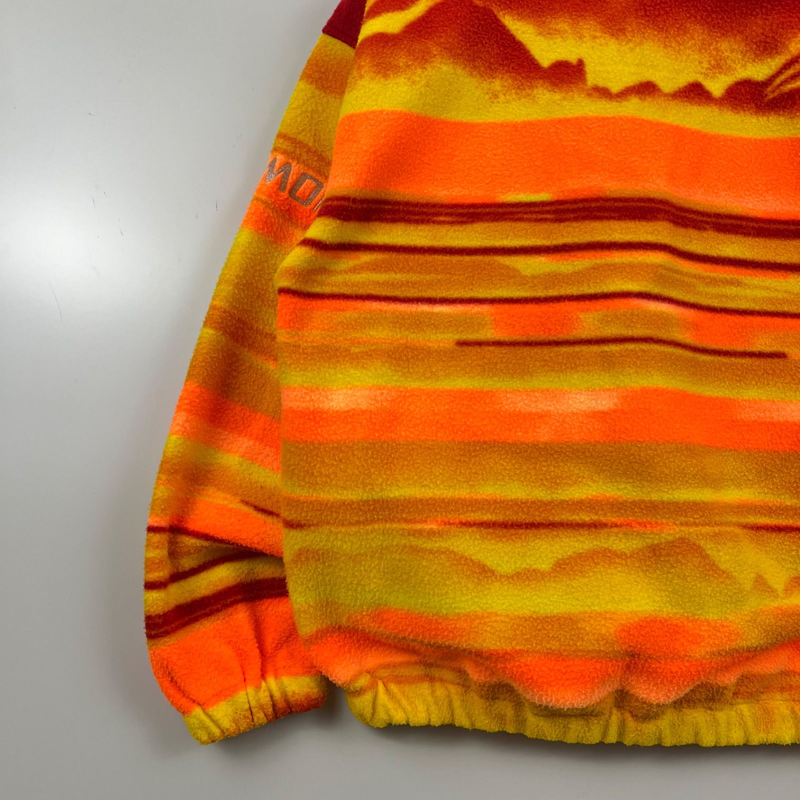 SALOMON 90s vintage sunset halfzip fleece M サロモン ヴィンテージ