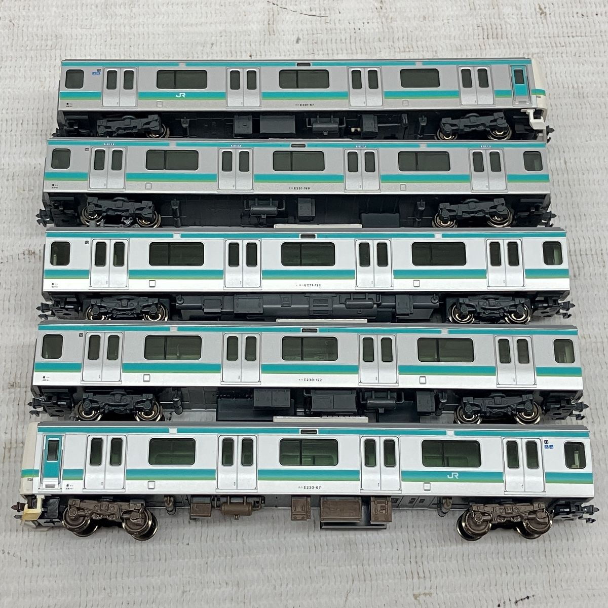 KATO E231系常磐線・上野東京ライン 基本10両セット 🔴入線 kato 10-1337 E231系 常磐線•上野東京ライン 6両基本