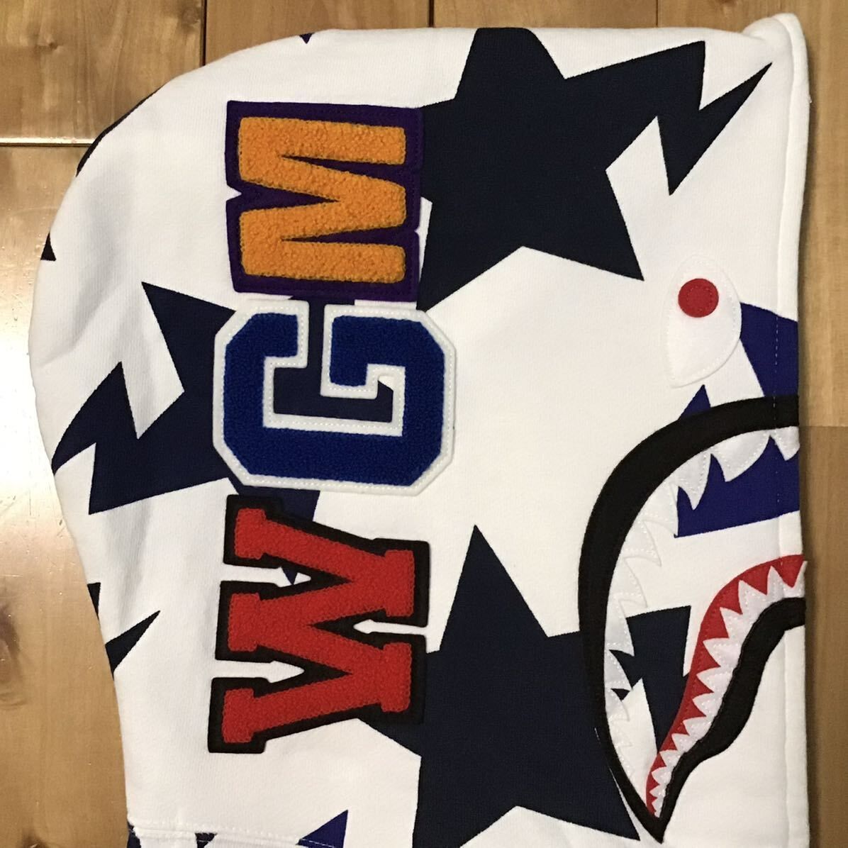 ☆NFS限定☆ スター シャーク パーカー Sサイズ a bathing ape bape