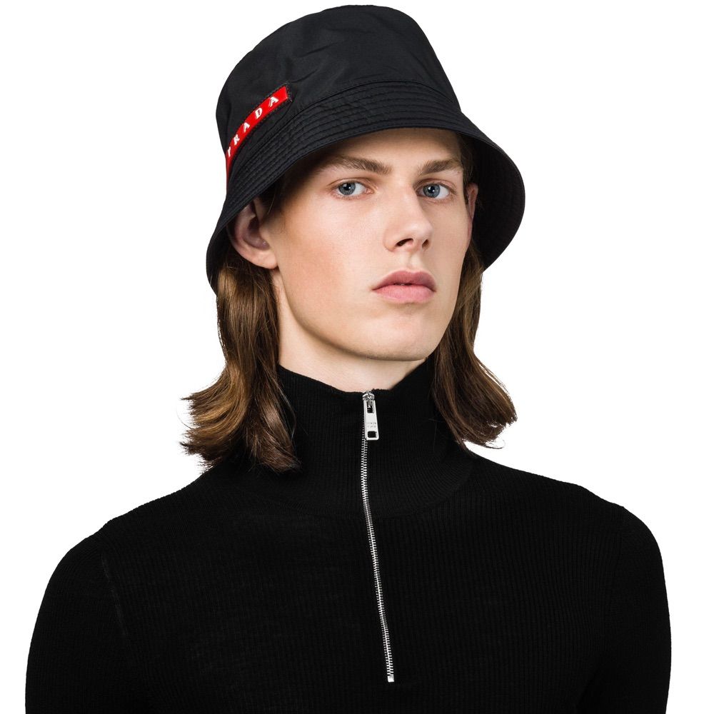 プラダ ハット 帽子 PRADA ナイロン メンズ レディース 1HC137