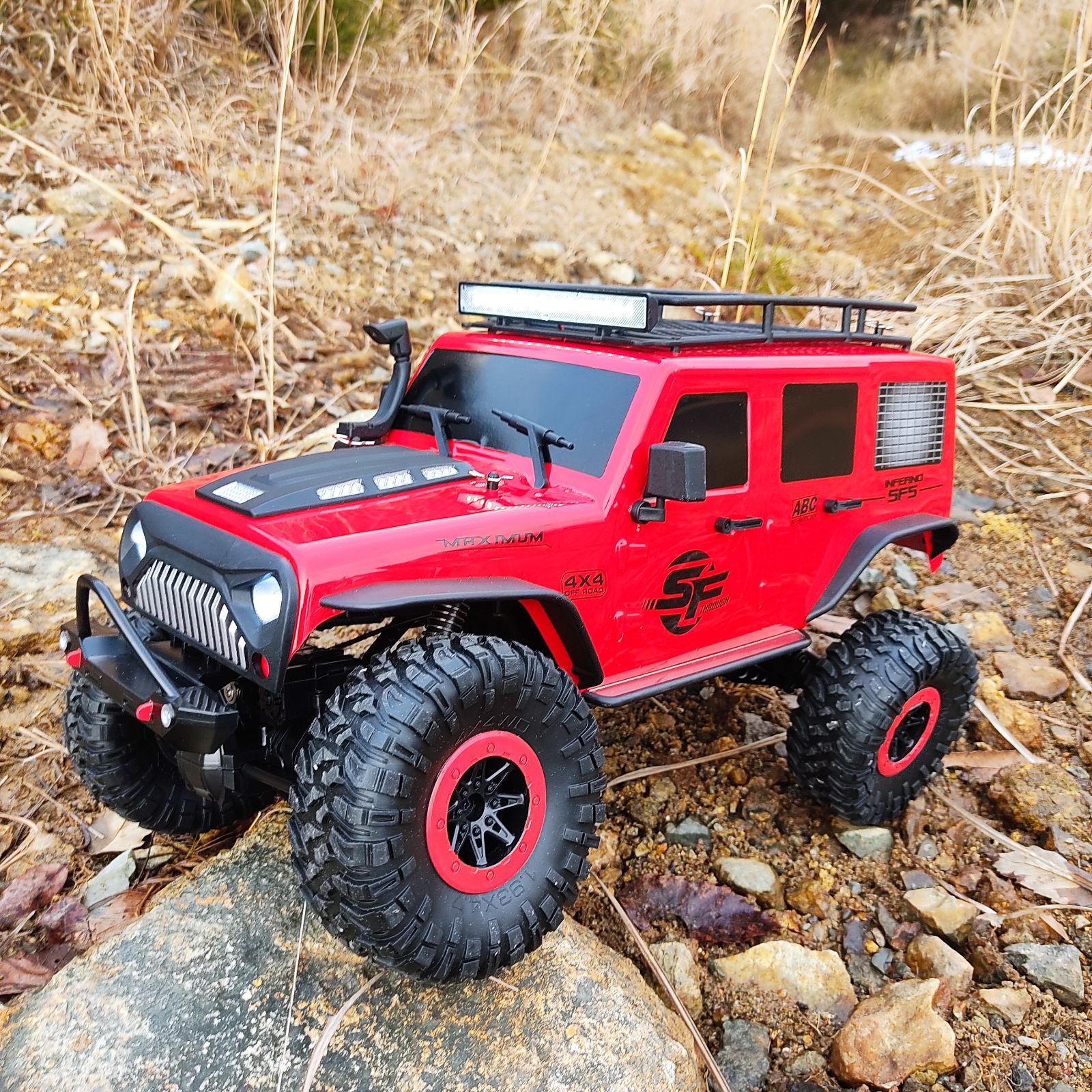 FMS1:10スケール 赤 オフロードラジコンカー Amazon.co.jp: FMS 1:18 FCX18 CHEVROLET K10 RCオフロード
