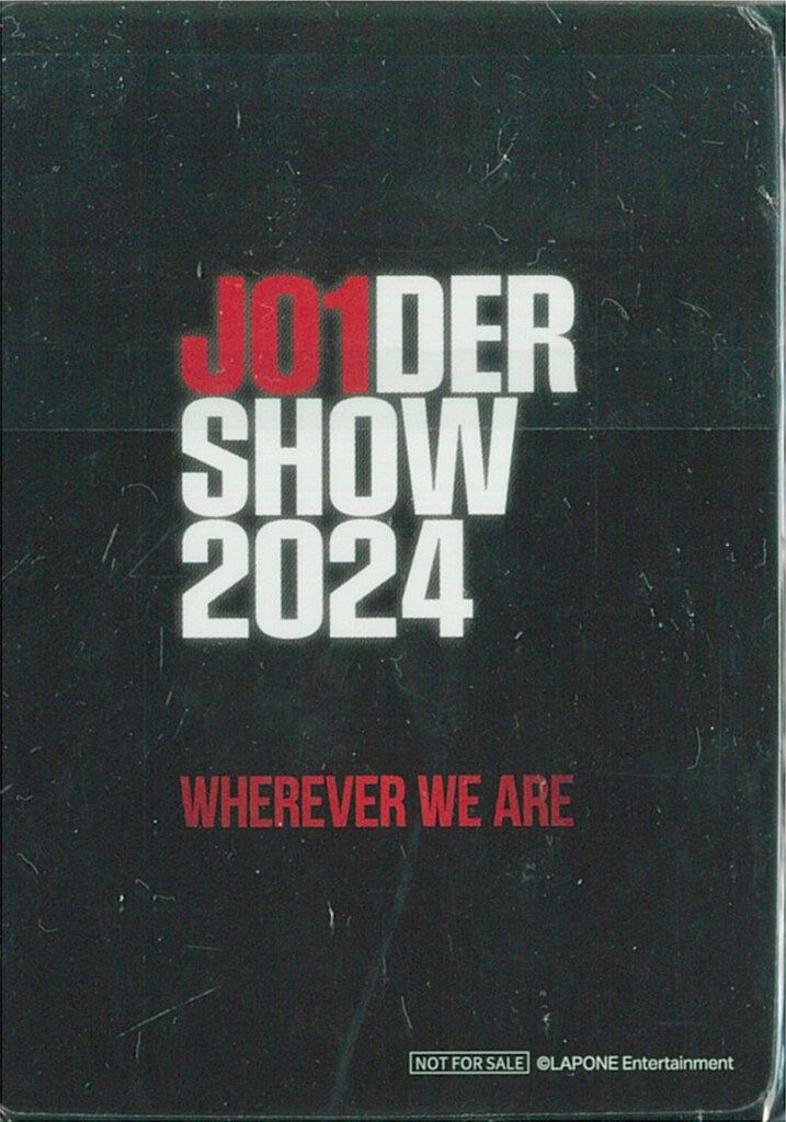 JO1 会場限定購入特典 大平祥生 2024 JO1DER SHOW 'WHEREVER WE