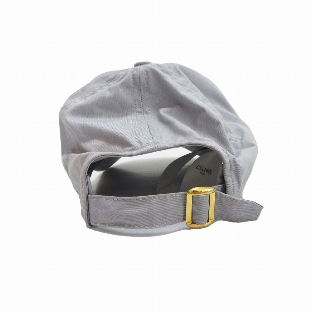 【CELINE】レディース トリオンフ アーミーキャップ グレー CELINE】レディース トリオンフ アーミーキャップ グレー