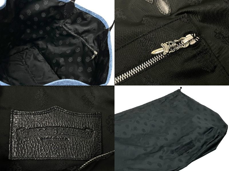 新品未使用 CHROME HEARTS クロムハーツ セメタリークロスデニム