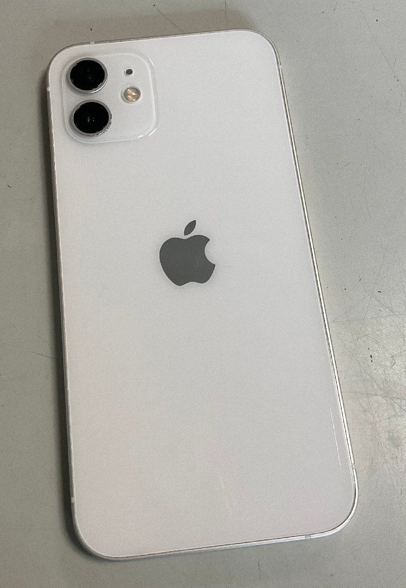 RKGSF-7】特価！Apple iPhone12 64GB ホワイト NGHP3J/A SIMロックなし