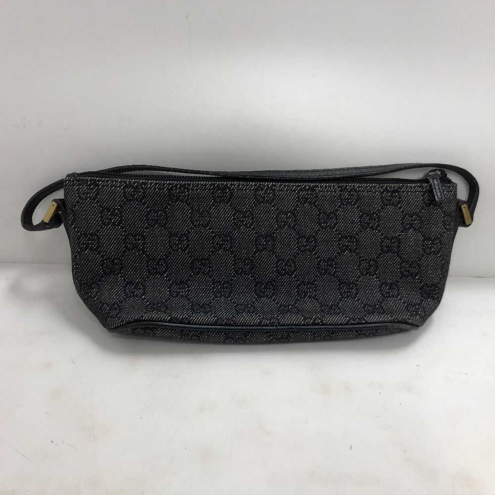 02w19493 グッチ GUCCI GGキャンバス ポーチ ブラック レディース ポーチ 07198 2123 品