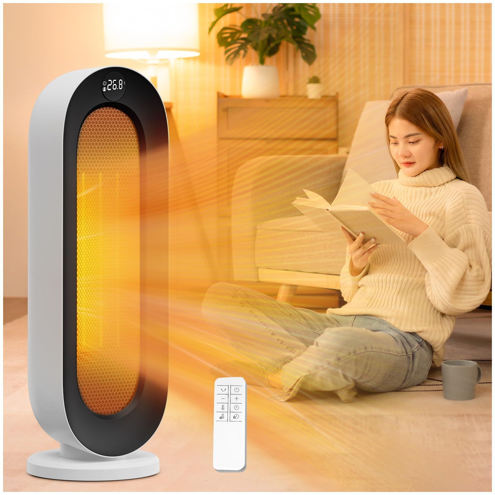 セラミックヒーター ECO知能恒温 節電モデル セラミックファンヒーター