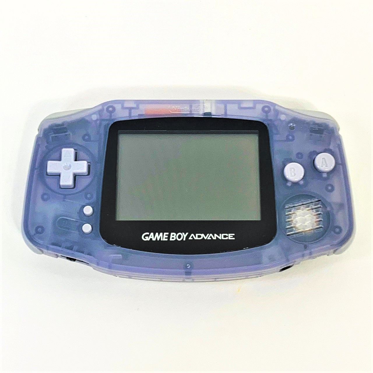 ★極美品★ 任天堂 GBA GAMEBOY ADVANCE ゲームボーイ アドバンス 本体 ミルキーブルー スケルトン Nintendo