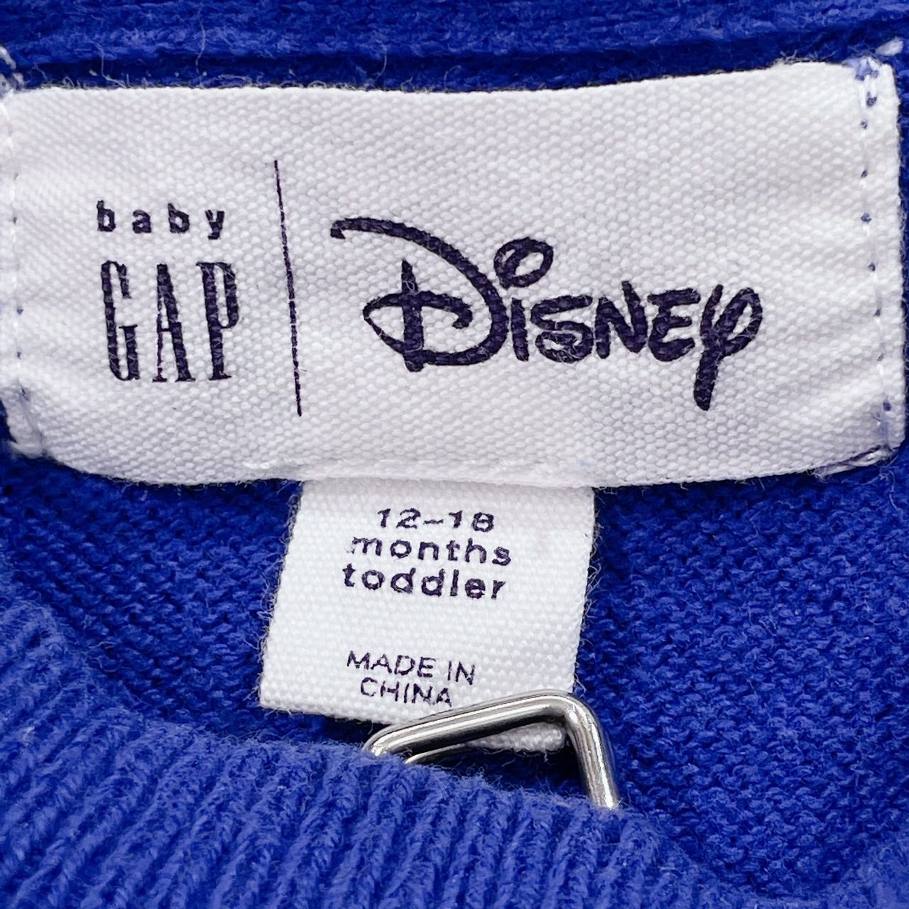 27746】 GAP ギャップ ワンピース サイズ80cm ブルー ニットワンピース