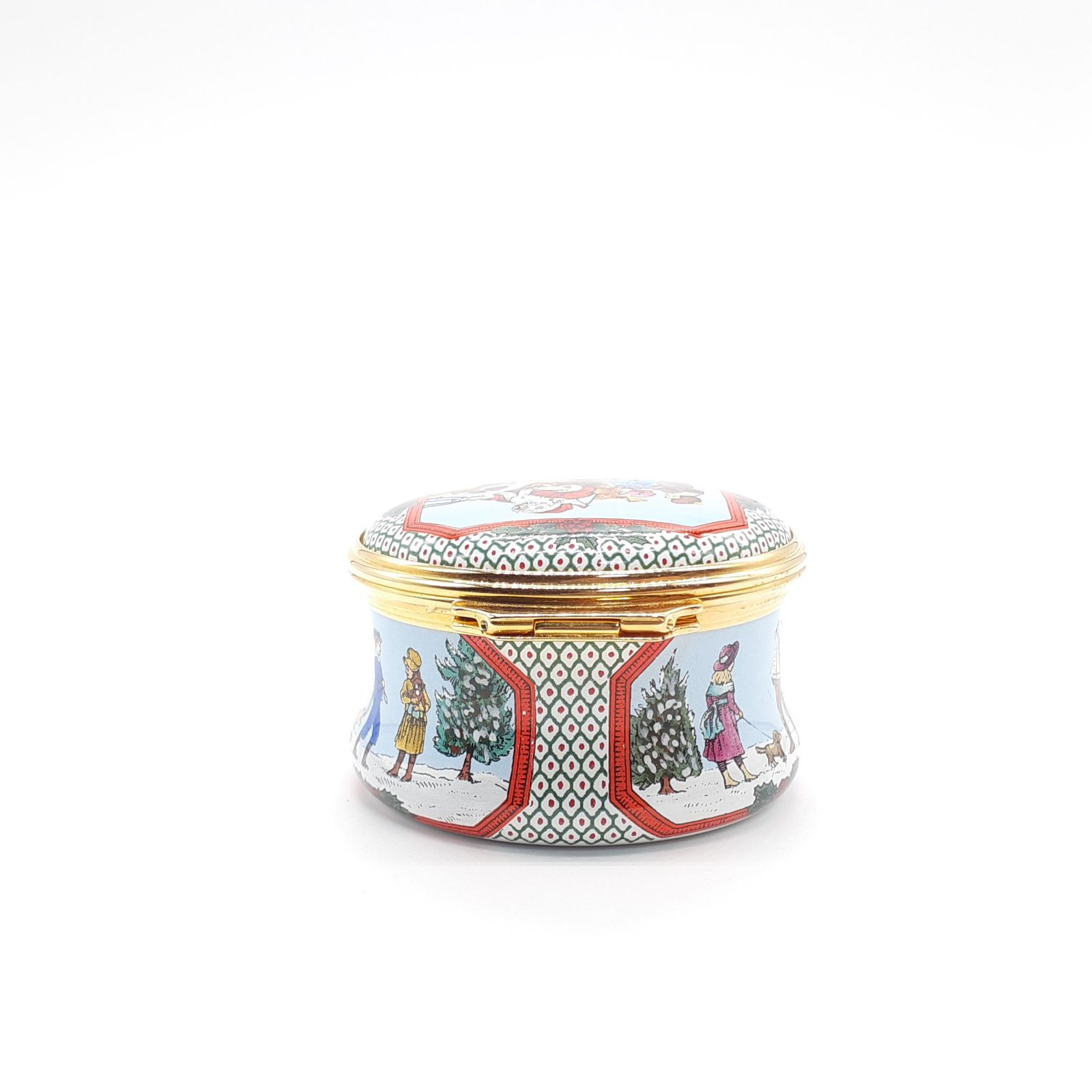 英国王室御用達 HALCYON DAYS ENAMELS 小物入れ ピルケース