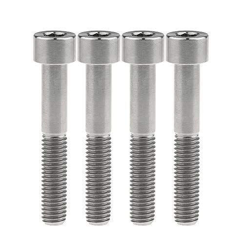 M8x50mm_チタン Ruifu M8x20 25 30 35 40 45 50 60 70 mm DIN912チタン合金 Grade 5 六角穴付きボルト・キャップボルト 4個入り (M8x50mm， チタン)