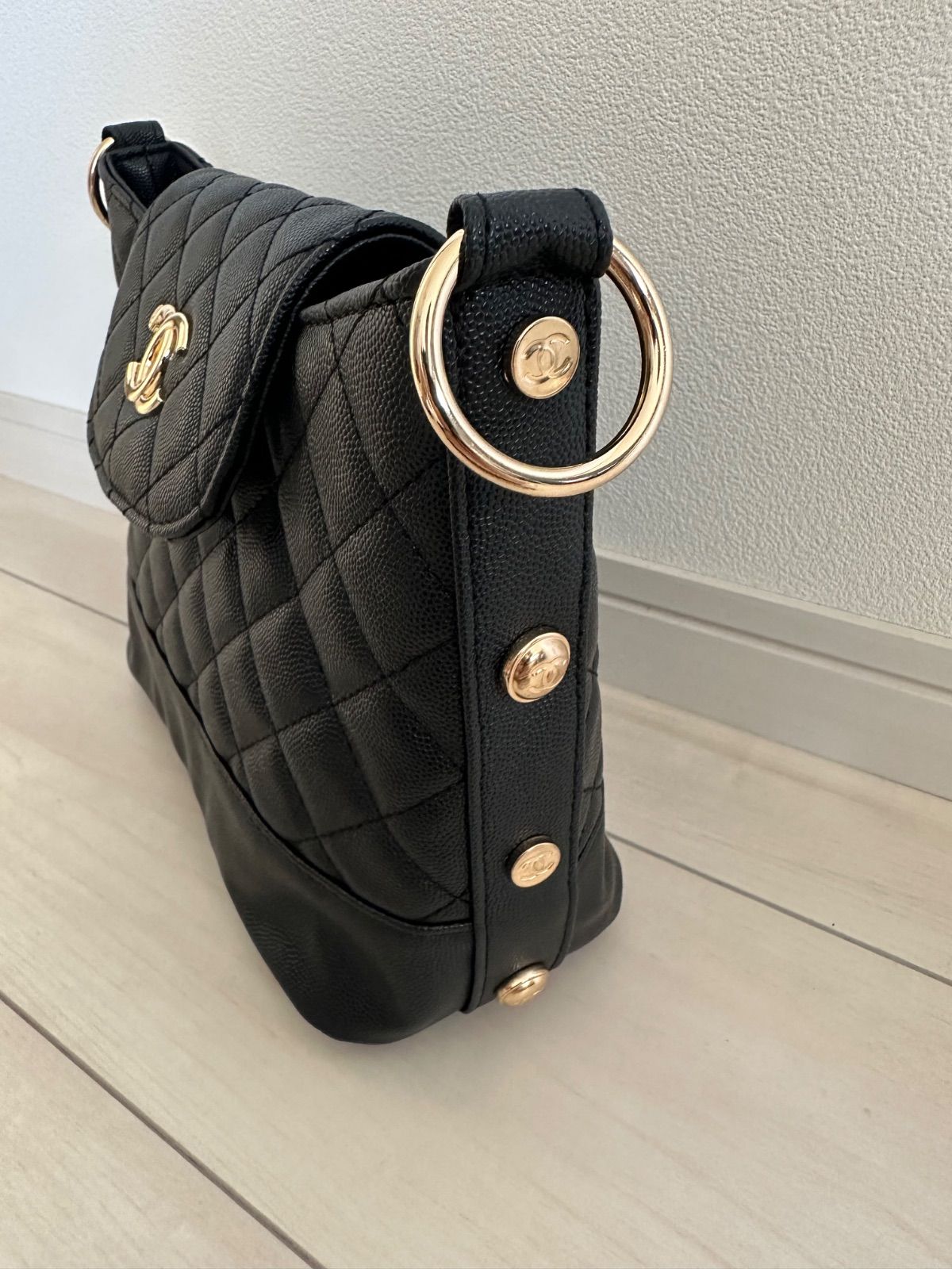 【美品】CHANEL 2WAYノベルティ ショルダーバッグ ☆新品☆CHANEL シャネルショルダーバッグ 2WAY ノベルティ