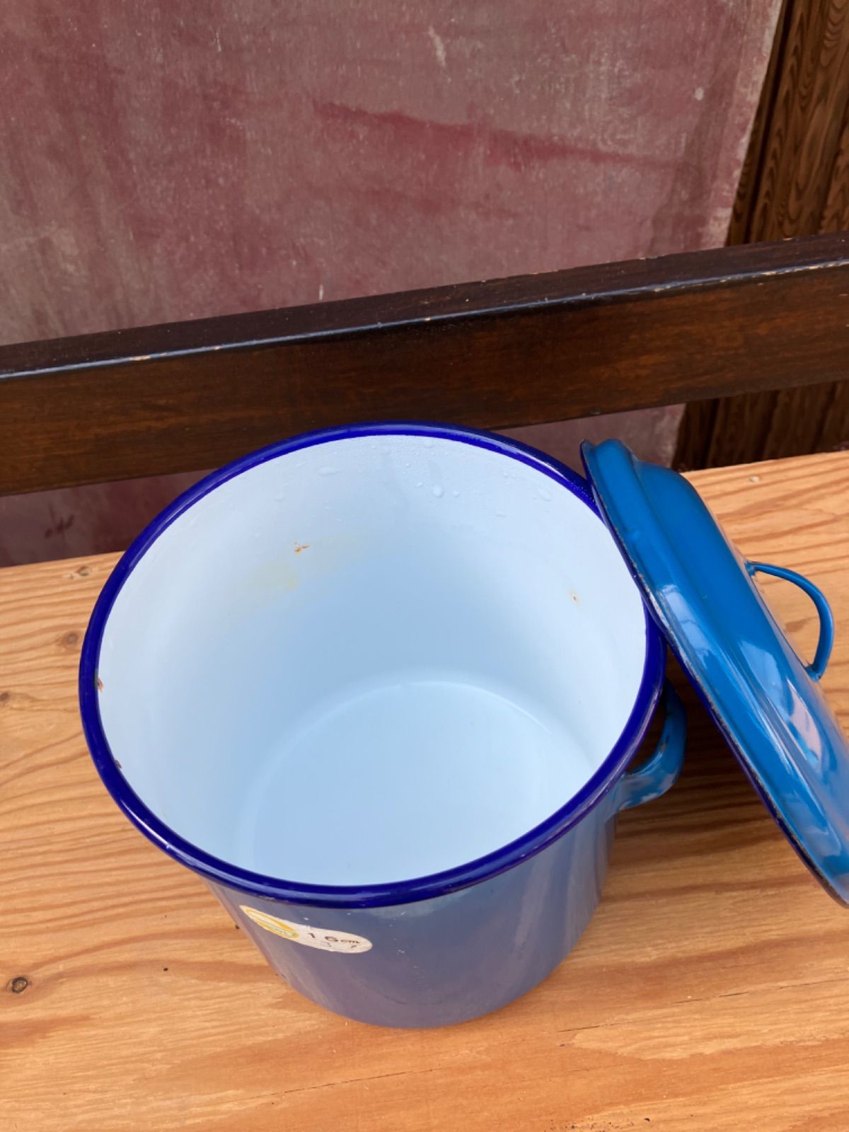 ホーロー冷水タンク19L 昭和レトロ - メルカリ