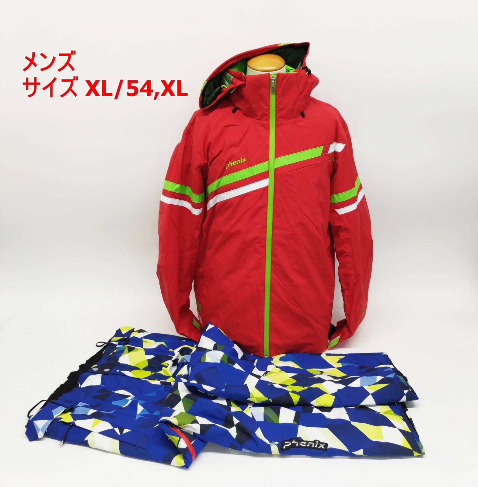 phenix スキーウェア XL Phenix メンズ スキージャケット&パンツ上下 XL/54 XL ES5720